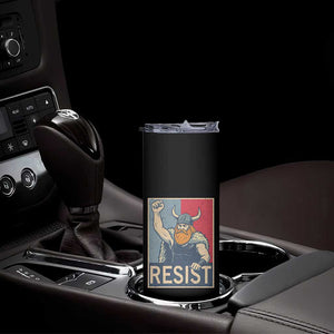 Funny Minneapolis Viking Resist Abolish Ice Protest Skinny Tumbler TS11 Print Your Wear