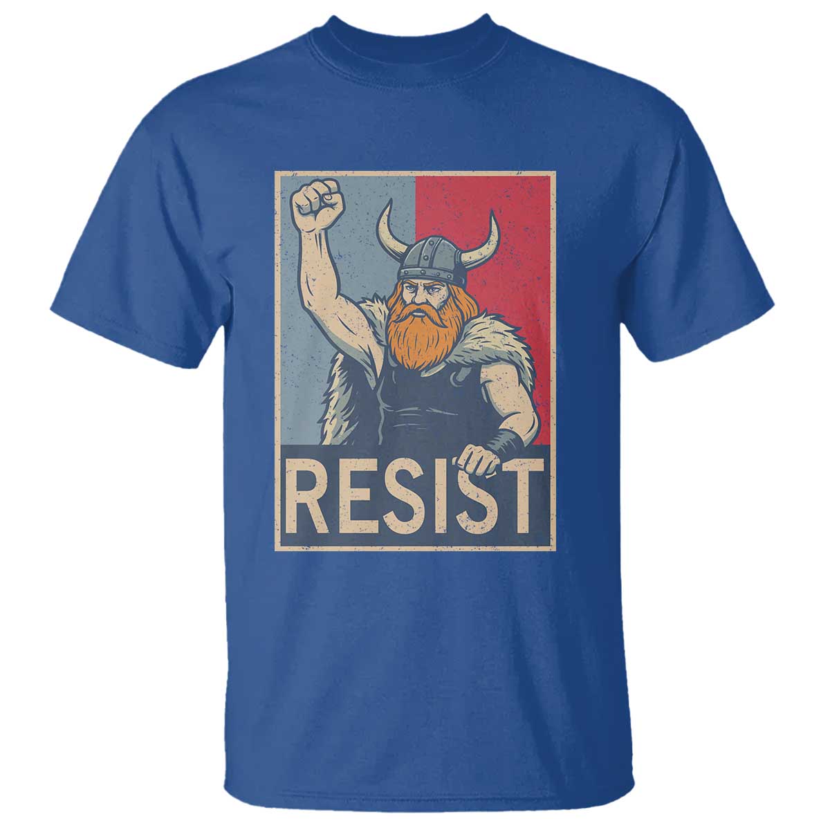 Funny Minneapolis Viking Resist Abolish Ice Protest T Shirt TS11 Royal Blue Print Your Wear