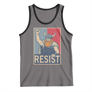 Funny Minneapolis Viking Resist Abolish Ice Protest Tank Top TS11 Deep Heather Black Print Your Wear