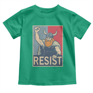 Funny Minneapolis Viking Resist Abolish Ice Protest Toddler T Shirt TS11 Irish Green Print Your Wear