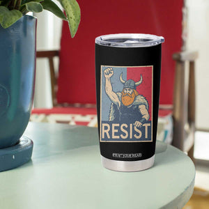 Funny Minneapolis Viking Resist Abolish Ice Protest Tumbler Cup TS11 Print Your Wear