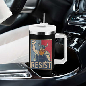 Funny Minneapolis Viking Resist Abolish Ice Protest Tumbler With Handle TS11 Print Your Wear