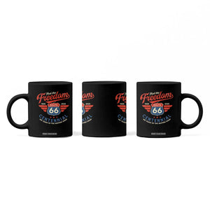 US Route Highway 66 Centennial Coffee Mug Feel The Freedom 100 Years Of The Mother Road TS11 Print Your Wear