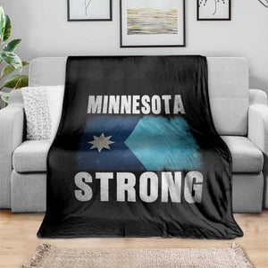 Minnesota Strong Throw Blanket MN State Pride Community Resistance TS11 Print Your Wear