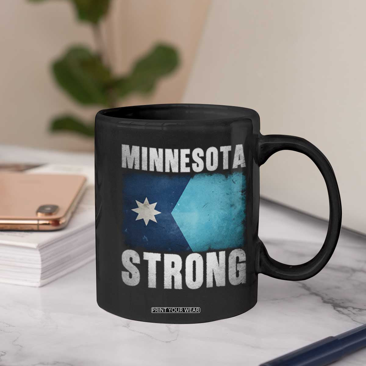 Minnesota Strong Coffee Mug MN State Pride Community Resistance TS11 Print Your Wear