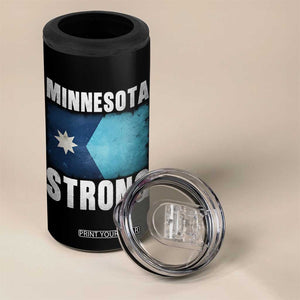 Minnesota Strong 4 in 1 Can Cooler Tumbler MN State Pride Community Resistance TS11 Print Your Wear