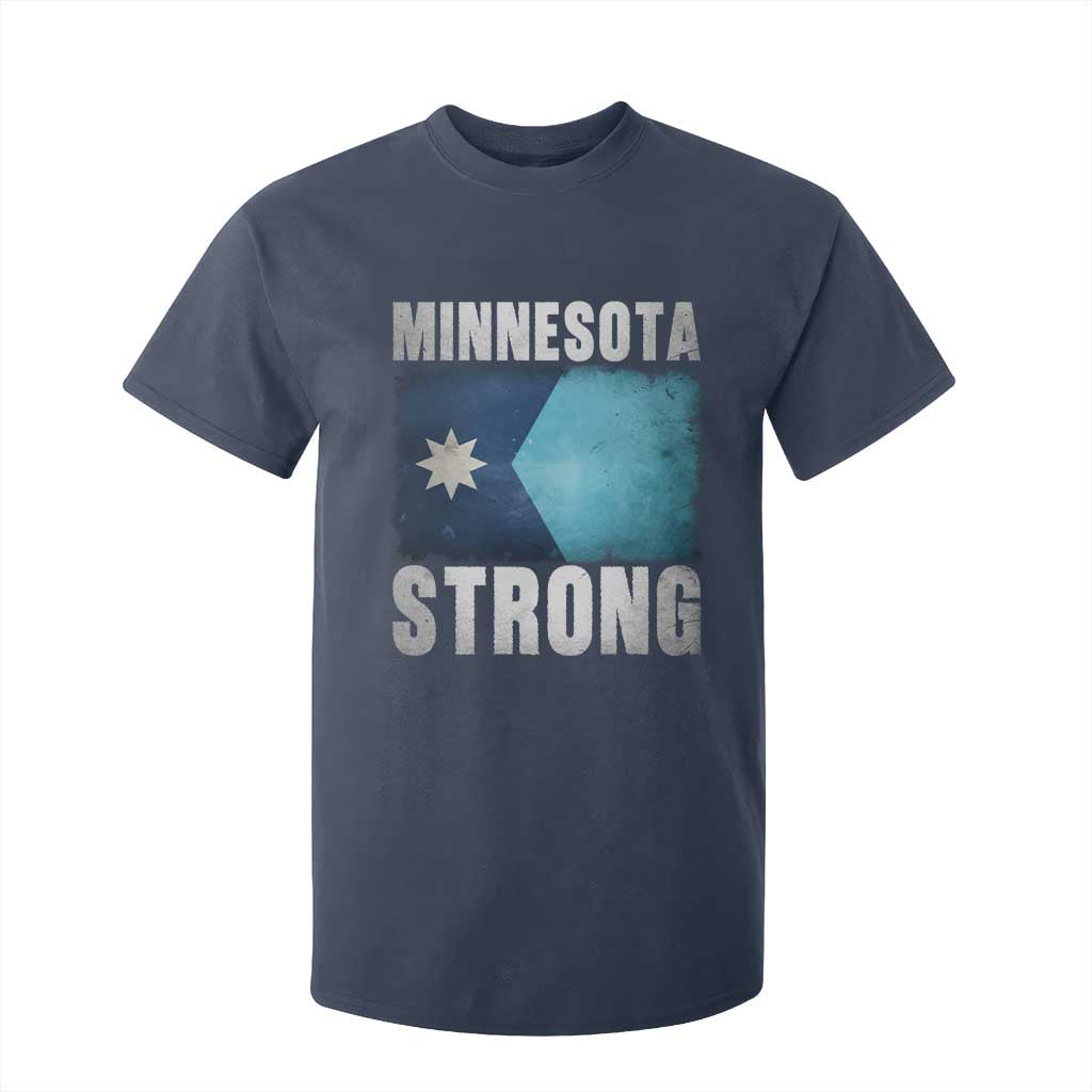 Minnesota Strong T Shirt For Kid MN State Pride Community Resistance TS11 Navy Print Your Wear