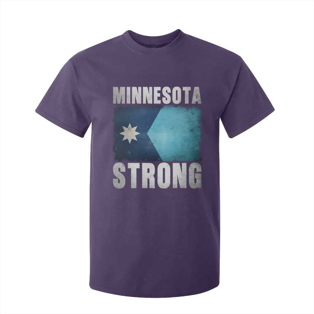 Minnesota Strong T Shirt For Kid MN State Pride Community Resistance TS11 Purple Print Your Wear