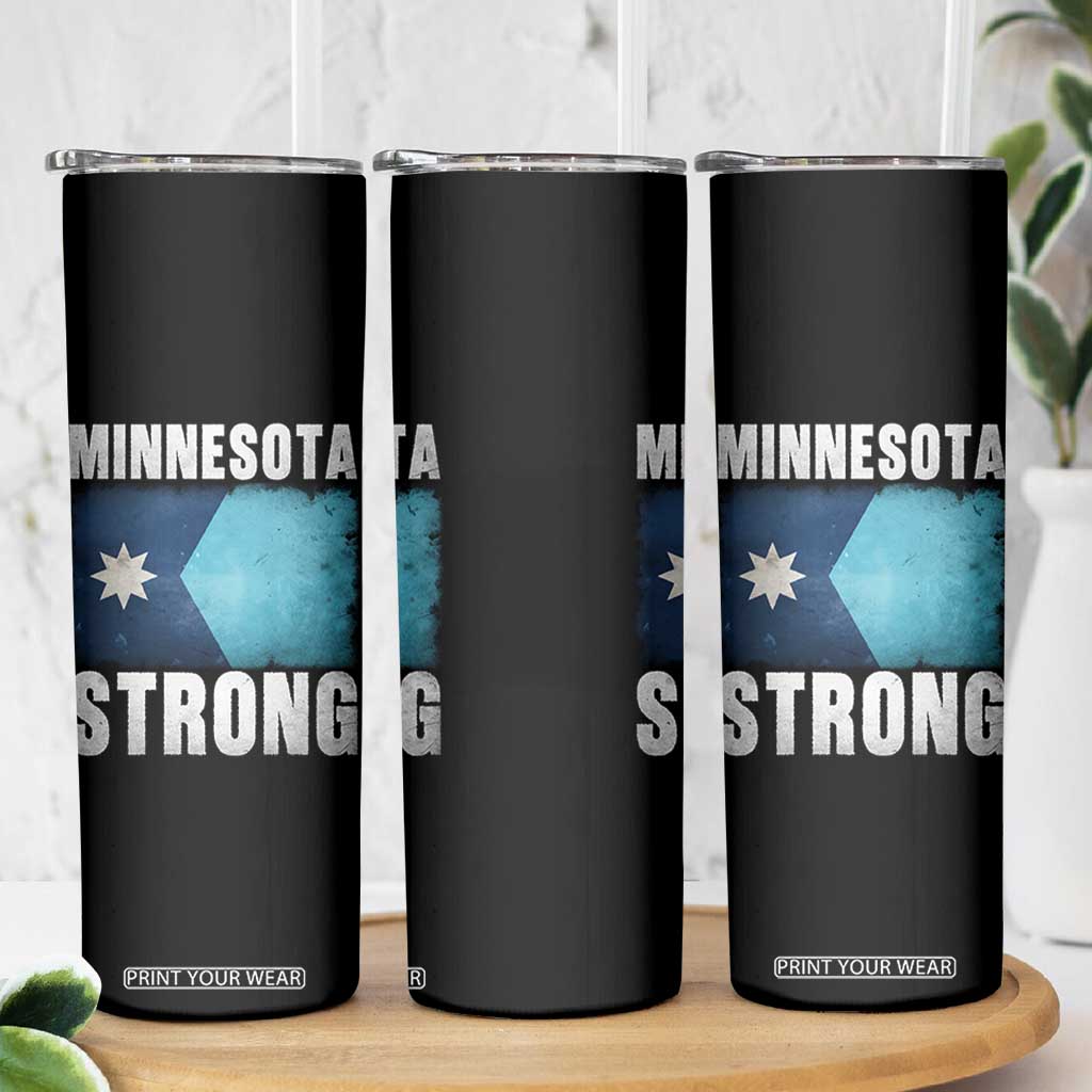 Minnesota Strong Skinny Tumbler MN State Pride Community Resistance TS11 Print Your Wear