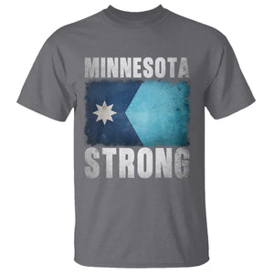 Minnesota Strong T Shirt MN State Pride Community Resistance TS11 Charcoal Print Your Wear