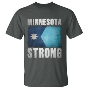 Minnesota Strong T Shirt MN State Pride Community Resistance TS11 Dark Heather Print Your Wear