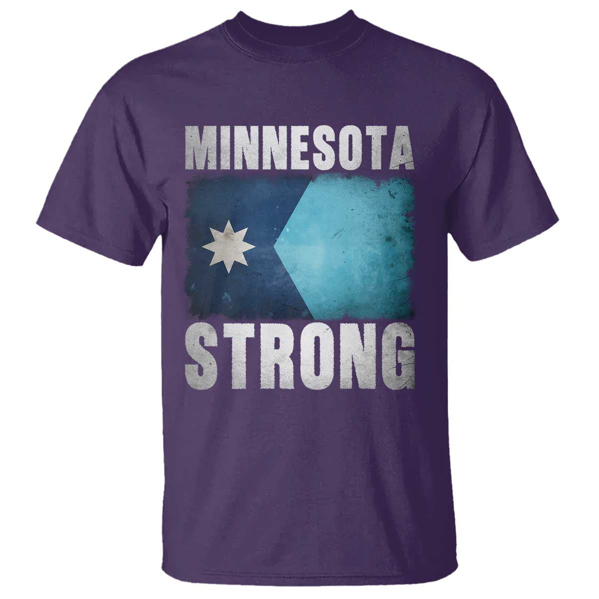 Minnesota Strong T Shirt MN State Pride Community Resistance TS11 Purple Print Your Wear