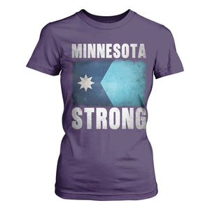 Minnesota Strong T Shirt For Women MN State Pride Community Resistance TS11 Purple Print Your Wear