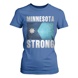 Minnesota Strong T Shirt For Women MN State Pride Community Resistance TS11 Royal Blue Print Your Wear