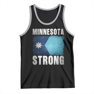 Minnesota Strong Tank Top MN State Pride Community Resistance TS11 Black Athletic Heather Print Your Wear