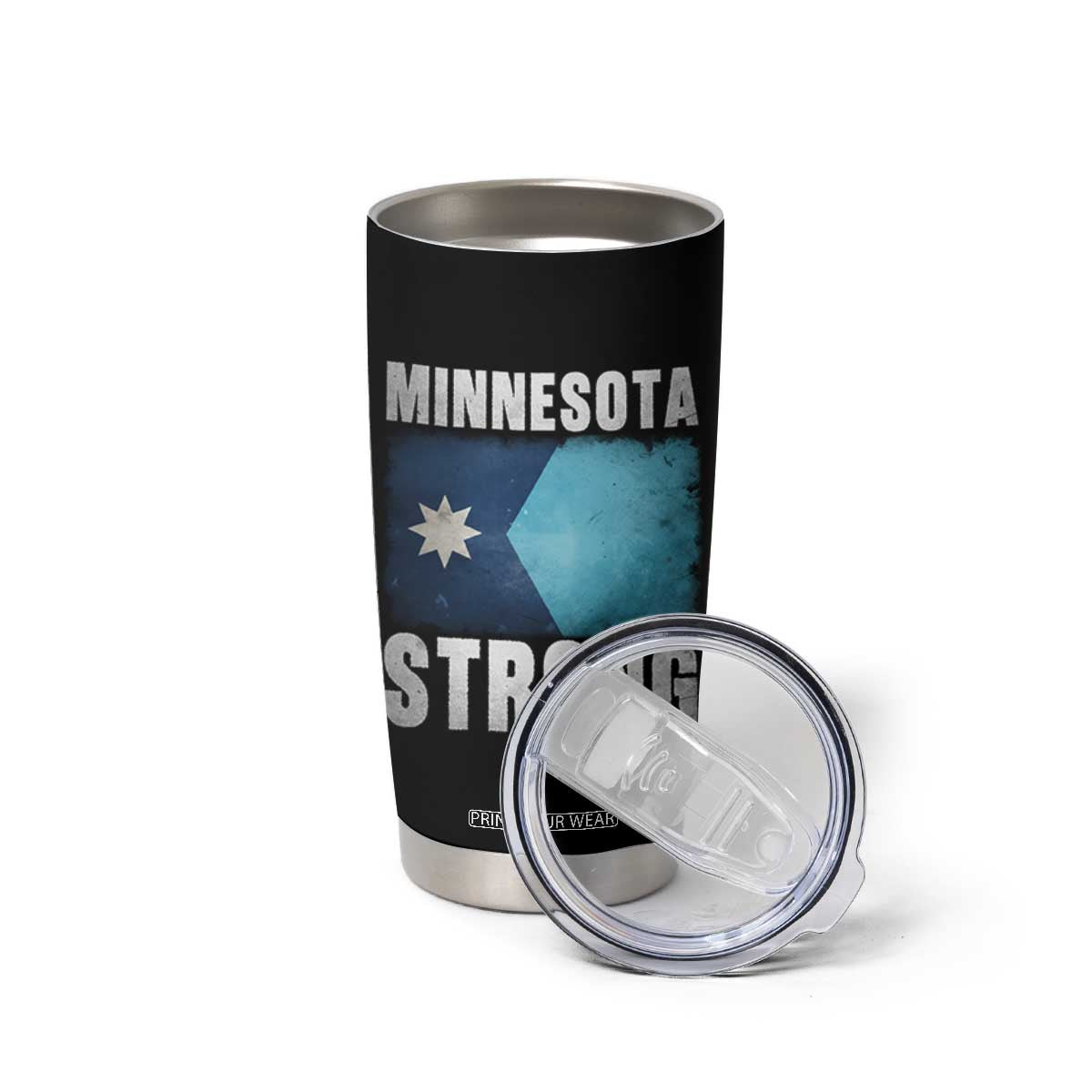 Minnesota Strong Tumbler Cup MN State Pride Community Resistance TS11 Print Your Wear