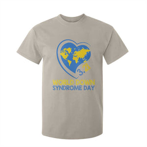 World Down Syndrome Day March 21 World Heart T Shirt For Kid TS11 Sand Print Your Wear