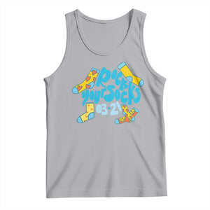 Rock Your Socks Tank Top Down Syndrome Awareness March 21 TS11 Athletic Heather Print Your Wear