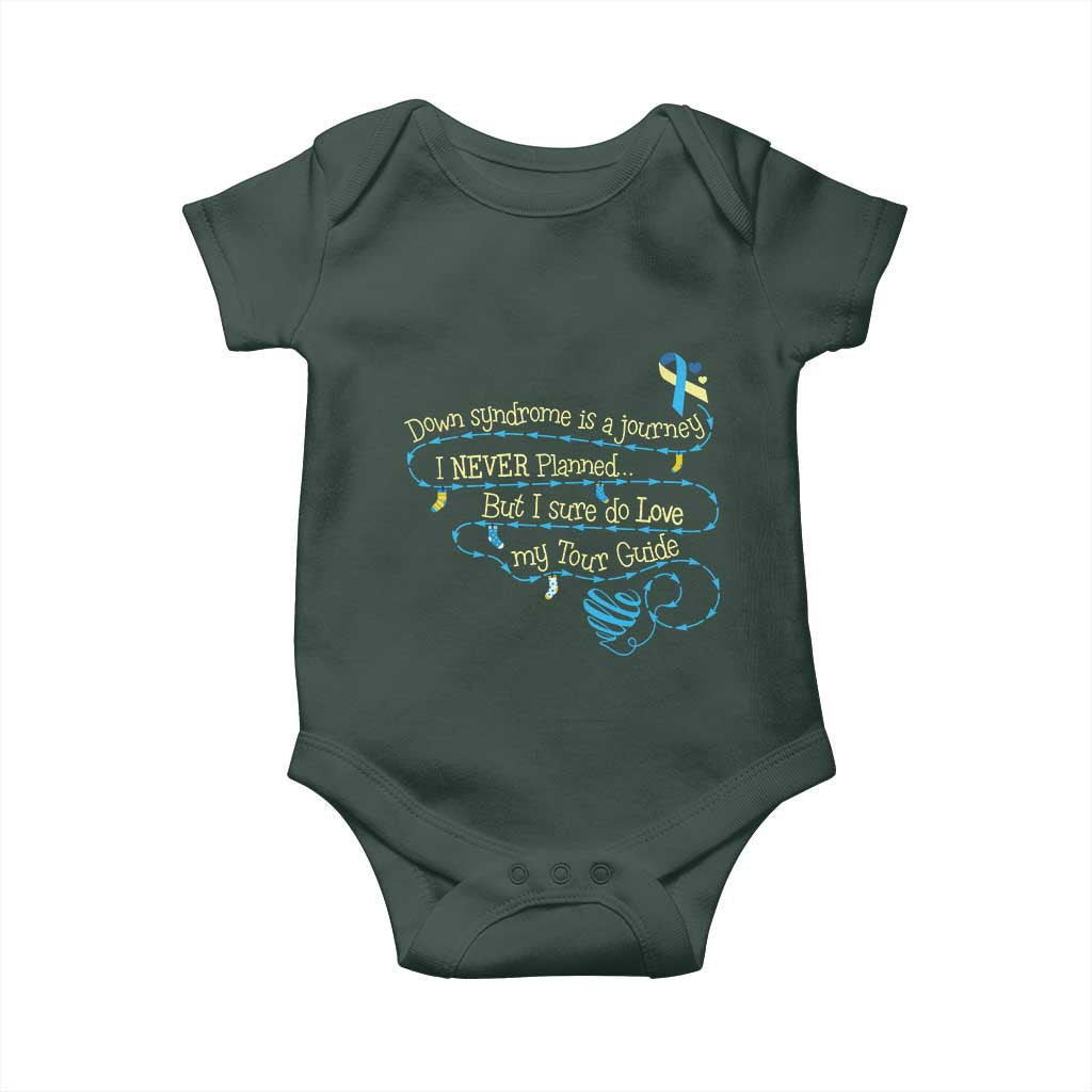 Down Syndrome Awareness Baby Onesie Down Syndrome Is A Journey I Never Planned TS11 Print Your Wear
