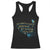 Down Syndrome Awareness Racerback Tank Top Down Syndrome Is A Journey I Never Planned TS11 Black Print Your Wear
