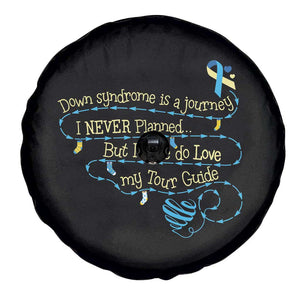 Down Syndrome Awareness Spare Tire Cover Down Syndrome Is A Journey I Never Planned TS11 Print Your Wear
