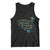 Down Syndrome Awareness Tank Top Down Syndrome Is A Journey I Never Planned TS11 Black Print Your Wear