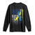 Down Syndrome Awareness Vintage American Flag Long Sleeve Shirt TS11 Black Print Your Wear