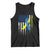 Down Syndrome Awareness Vintage American Flag Tank Top TS11 Black Print Your Wear