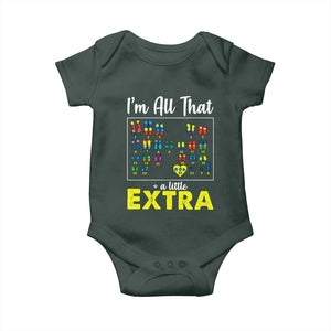 Im All That A Little Extra Down Syndrome Awareness Day Baby Onesie TS11 Print Your Wear