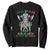 Viking By Blood Irish By Birth Patriot By Choice Sweatshirt Irish Viking Axes Celtic Knot TS11 Black Print Your Wear