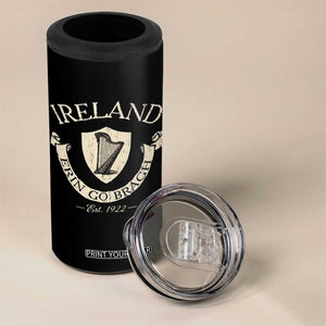 Ireland Erin Go Bragh Est 1922 4 in 1 Can Cooler Tumbler Irish Pride Vintage Harp TS11 Print Your Wear