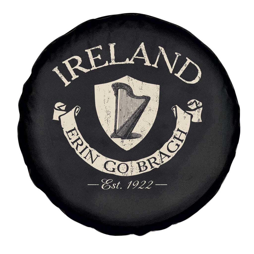 Ireland Erin Go Bragh Est 1922 Spare Tire Cover Irish Pride Vintage Harp TS11 Print Your Wear