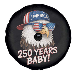 250th Anniversary USA 250 Years Baby Bald Eagle Spare Tire Cover TS11 Print Your Wear