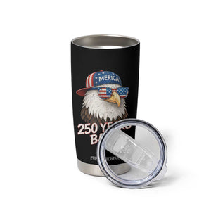 250th Anniversary USA 250 Years Baby Bald Eagle Tumbler Cup TS11 Print Your Wear