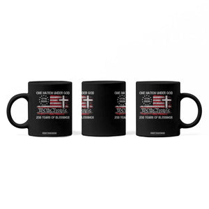 One Nation Under God 250 Years Of Blessing Coffee Mug 250th Faith Anniversary USA TS11 Print Your Wear