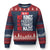 No Kings No Fascists No Tyrants No Nazis 8647 Ugly Christmas Sweater - Print Your Wear