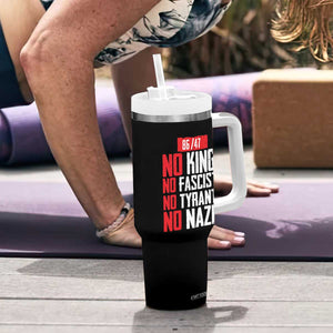 No Kings No Fascists No Tyrants No Nazis 8647 Tumbler With Handle TS11 Print Your Wear