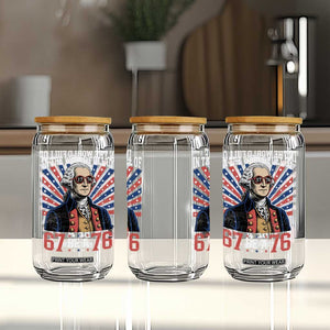 George Washington 67 Meme Glass Can In The World Full Of 67 Be A 76