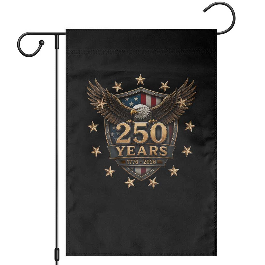 250th Anniversary USA Bald Eagle Garden Flag 250 Years 4th of July 1776 2026