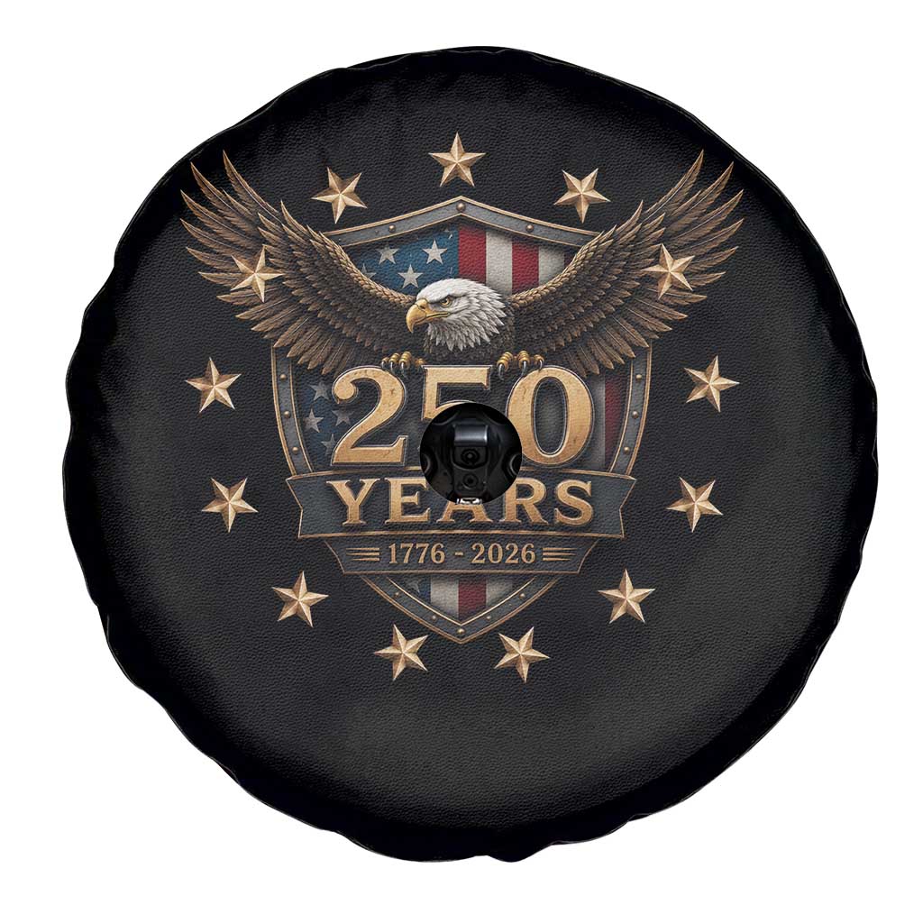 250th Anniversary USA Bald Eagle Spare Tire Cover 250 Years 4th of July 1776 2026