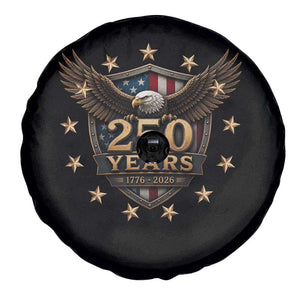 250th Anniversary USA Bald Eagle Spare Tire Cover 250 Years 4th of July 1776 2026