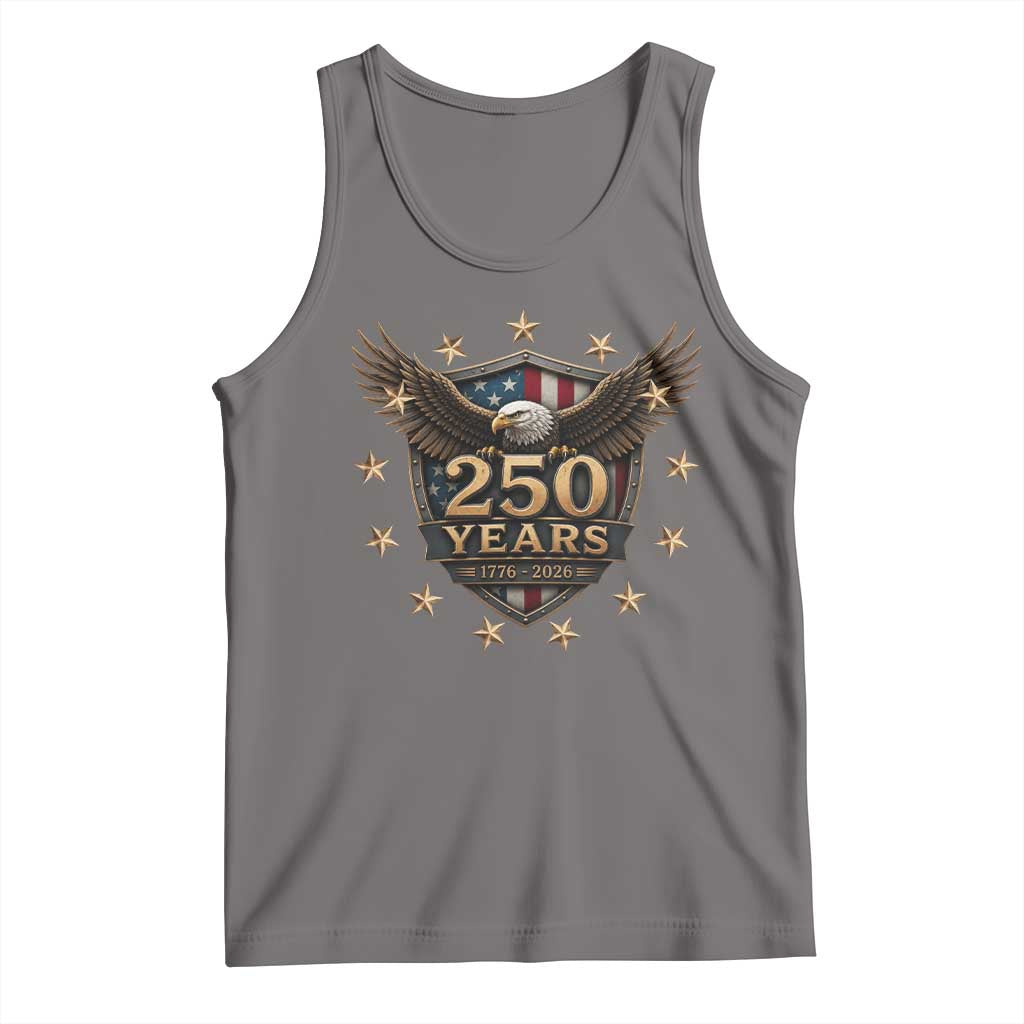 250th Anniversary USA Bald Eagle Tank Top 250 Years 4th of July 1776 2026