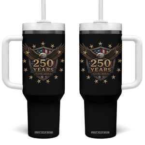 250th Anniversary USA Bald Eagle Tumbler With Handle 250 Years 4th of July 1776 2026