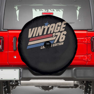 50th Birthday Spare Tire Cover Vintage 1976 50 Years Old Birthday USA Stripes