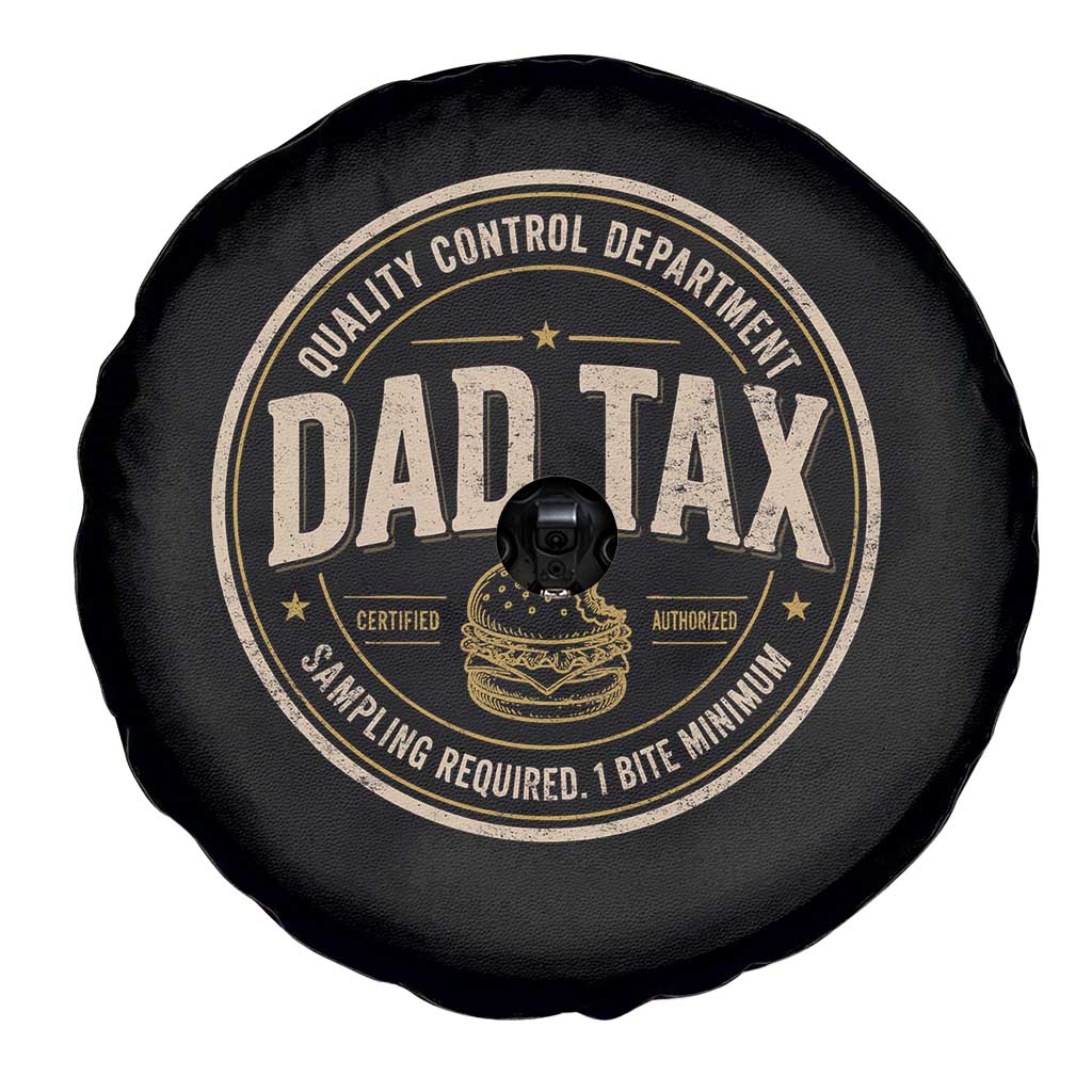 Dad Tax Control Department Spare Tire Cover Funny Father Snack Checker TS11 Print Your Wear