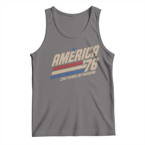 250th Anniversary USA America 76 Tank Top 250 Years Of Freedom 1776 2026 Retro