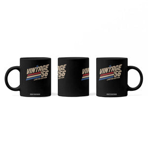 70th Birthday Coffee Mug Vintage 1956 70 Years Old Birthday USA Stripes TS11 Print Your Wear