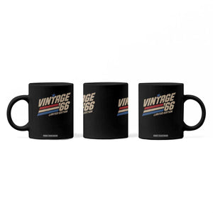 60th Birthday Coffee Mug Vintage 1966 60 Years Old Birthday USA Stripes TS11 Print Your Wear