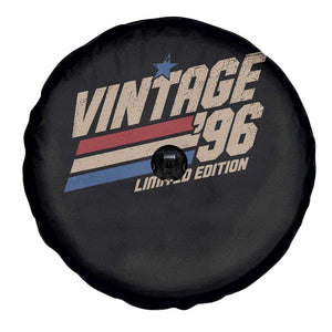 30th Birthday Spare Tire Cover Vintage 1996 30 Years Old Birthday USA Stripes