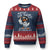 Funny Whatever Life Throws At You Duck And Let It Hit Someone Else Ugly Christmas Sweater - Print Your Wear